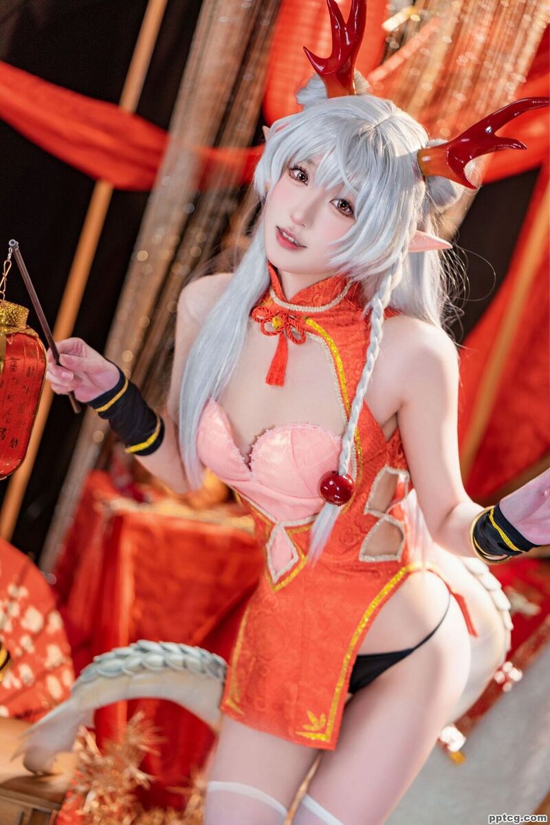 阿包也是兔娘 新春贺图 龙妹