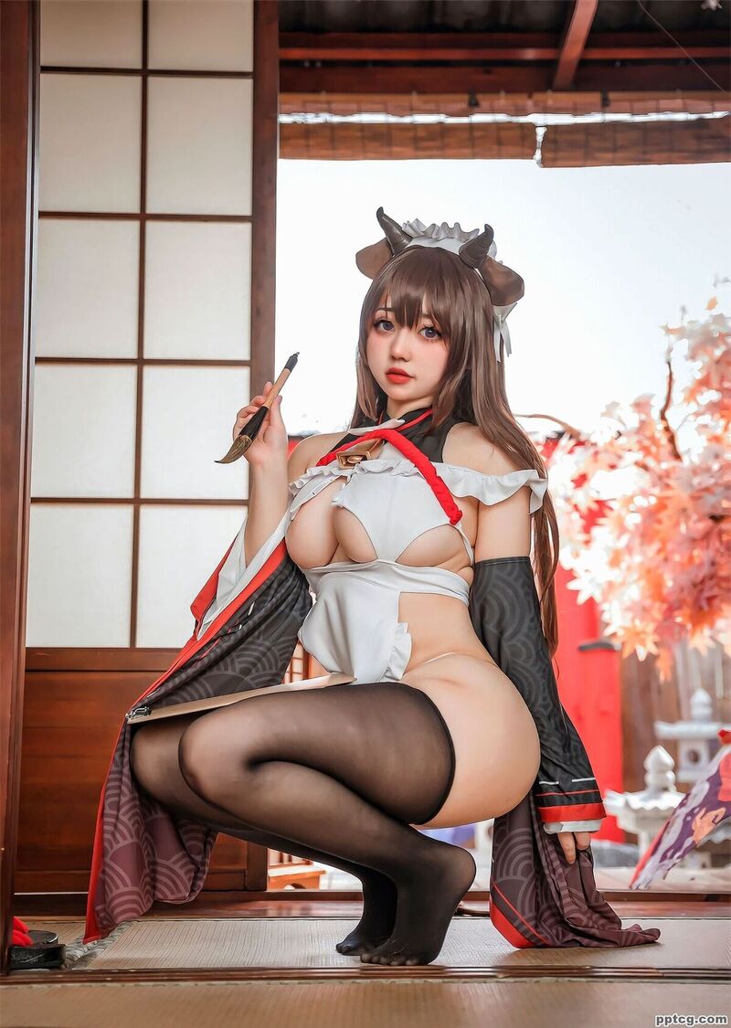 啊日日_Ganlory 碧蓝航线 迷糊女仆-奈奈COS 啊日日_Ganlory 碧蓝航线 迷糊女仆