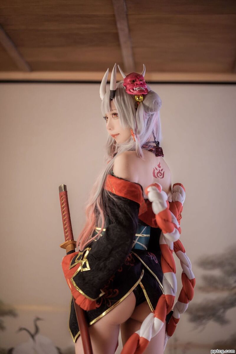 紫姝 百鬼あやめ-奈奈COS 紫姝 百鬼あやめ