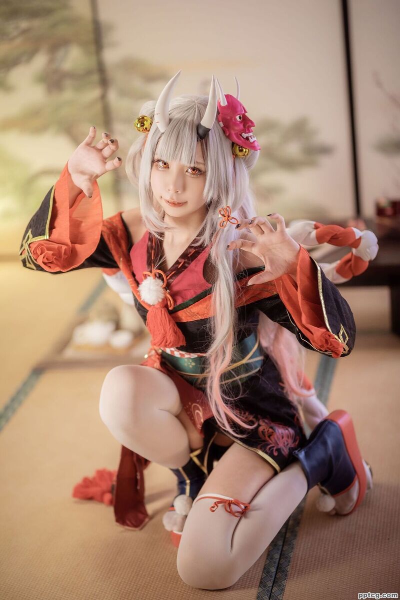 紫姝 百鬼あやめ-奈奈COS 紫姝 百鬼あやめ
