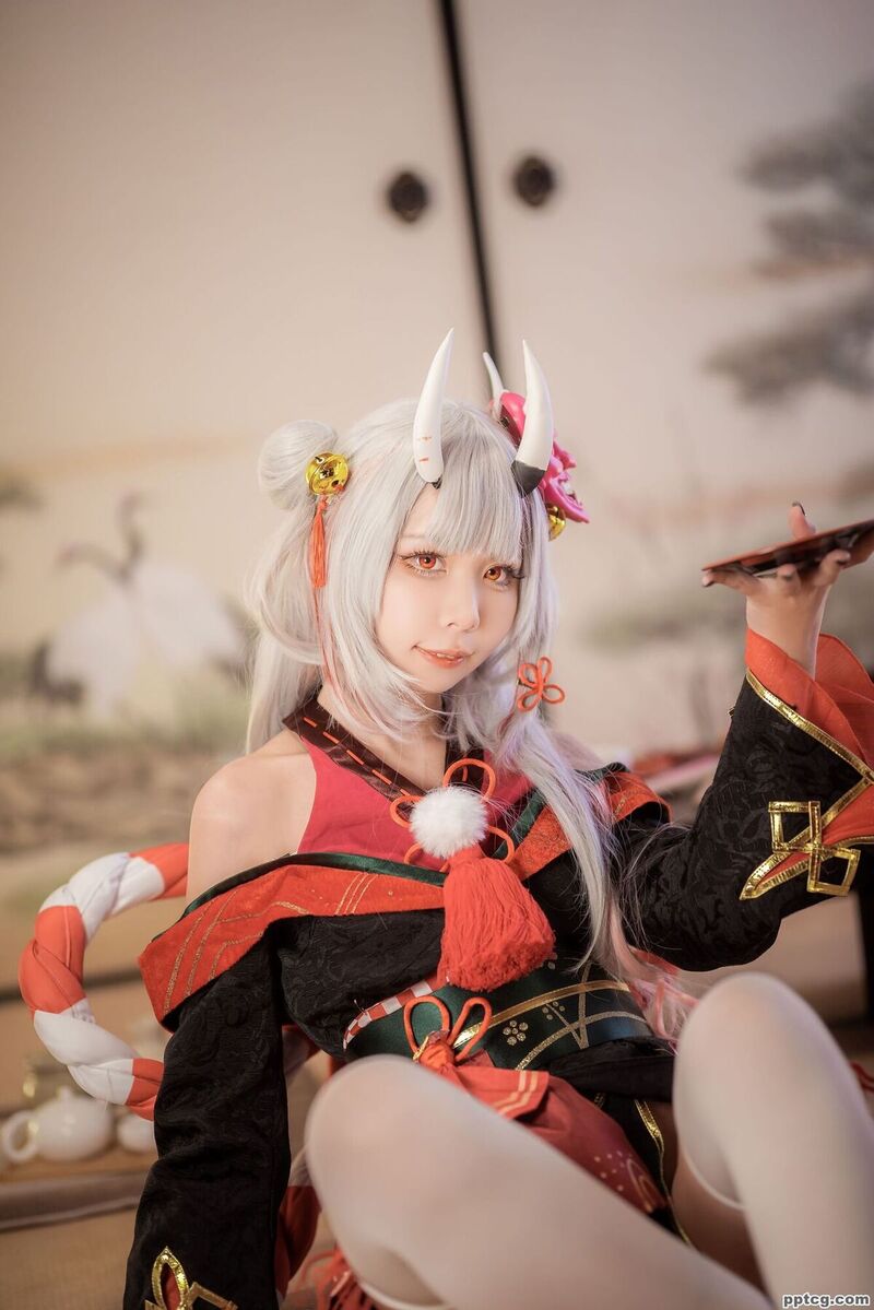 紫姝 百鬼あやめ-奈奈COS 紫姝 百鬼あやめ