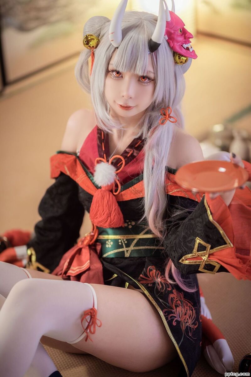 紫姝 百鬼あやめ-奈奈COS 紫姝 百鬼あやめ