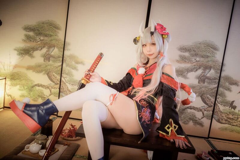 紫姝 百鬼あやめ-奈奈COS 紫姝 百鬼あやめ