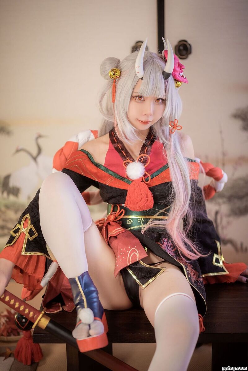 紫姝 百鬼あやめ-奈奈COS 紫姝 百鬼あやめ