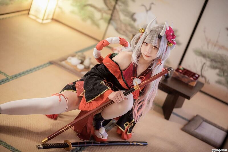 紫姝 百鬼あやめ-奈奈COS 紫姝 百鬼あやめ