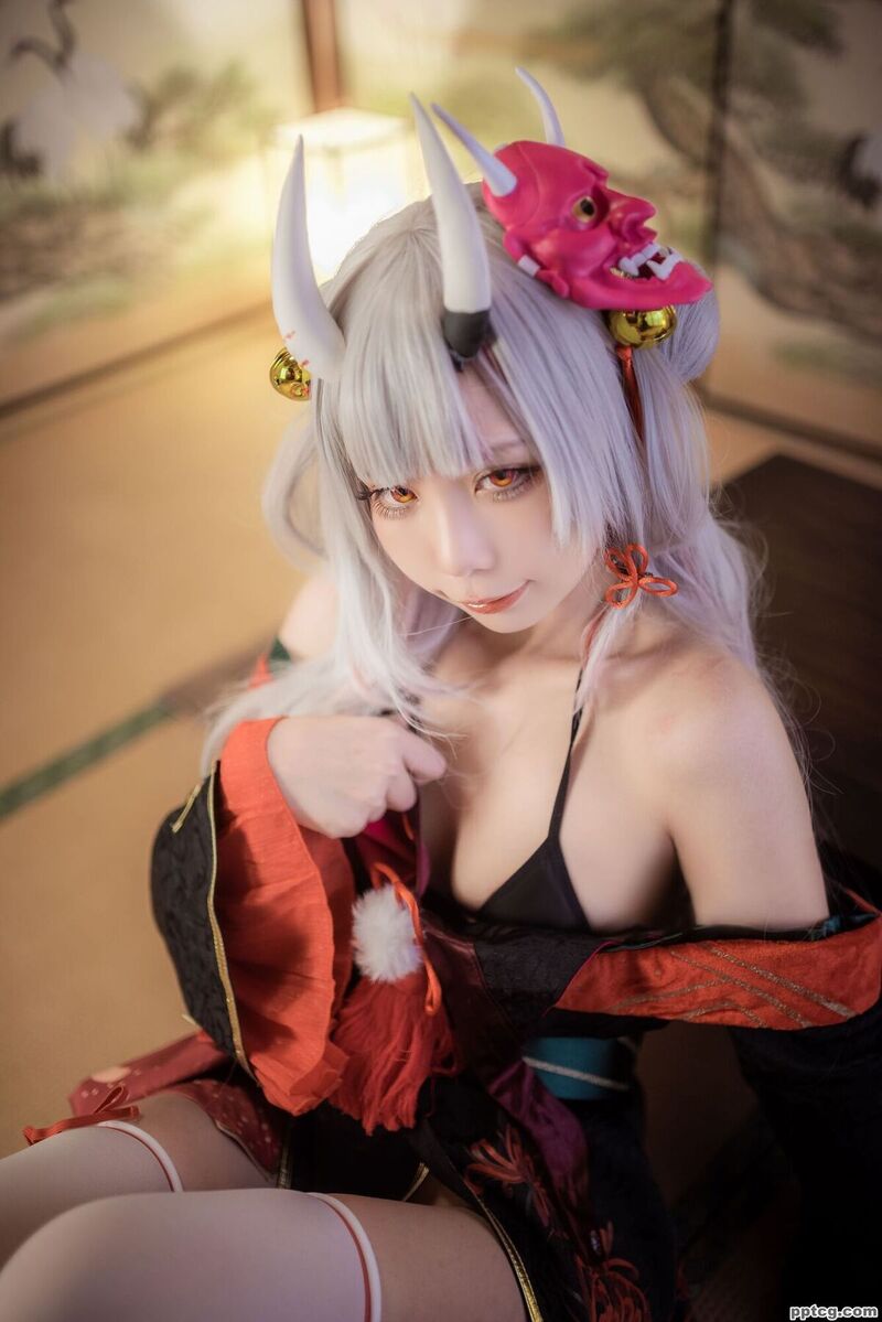 紫姝 百鬼あやめ-奈奈COS 紫姝 百鬼あやめ