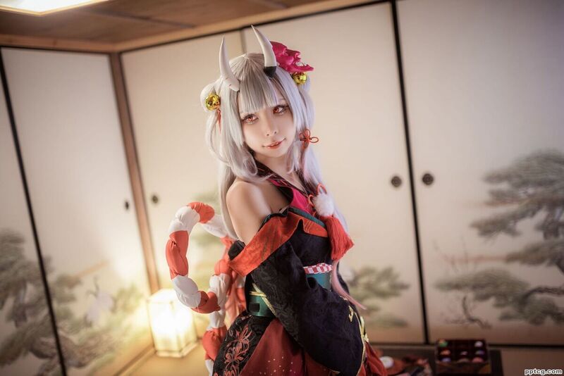 紫姝 百鬼あやめ-奈奈COS 紫姝 百鬼あやめ