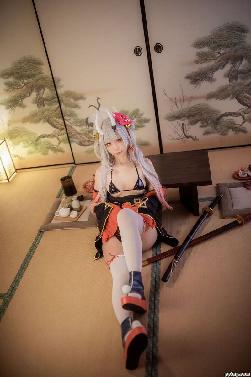 紫姝 百鬼あやめ-奈奈COS 紫姝 百鬼あやめ