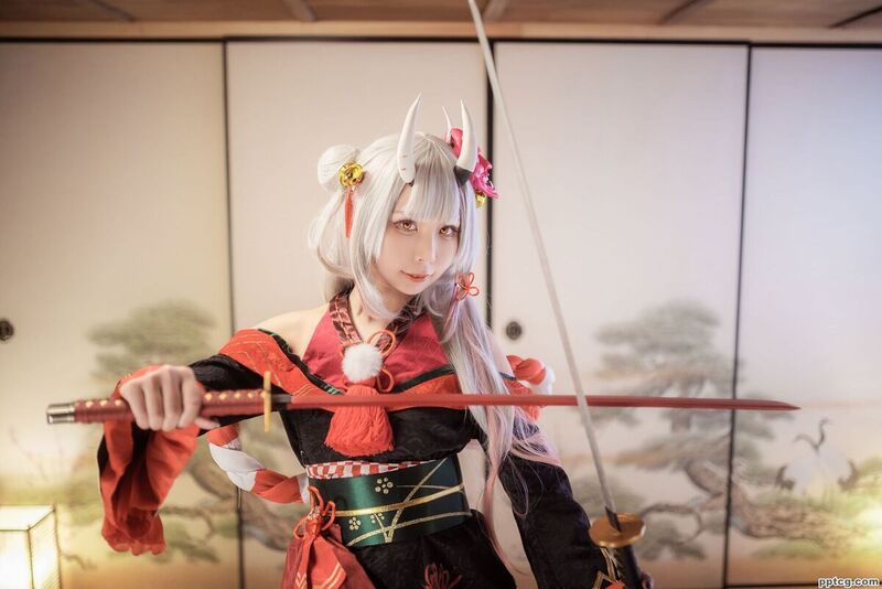 紫姝 百鬼あやめ-奈奈COS 紫姝 百鬼あやめ