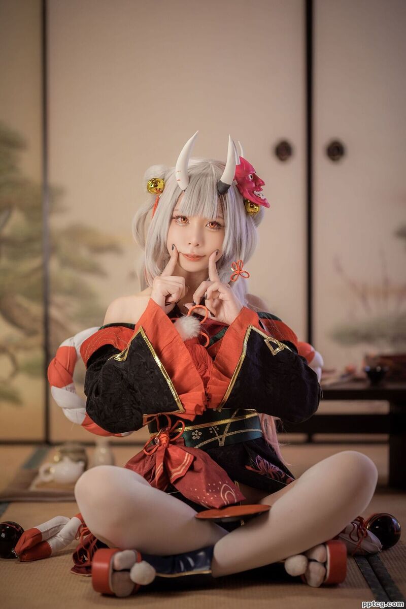 紫姝 百鬼あやめ-奈奈COS 紫姝 百鬼あやめ