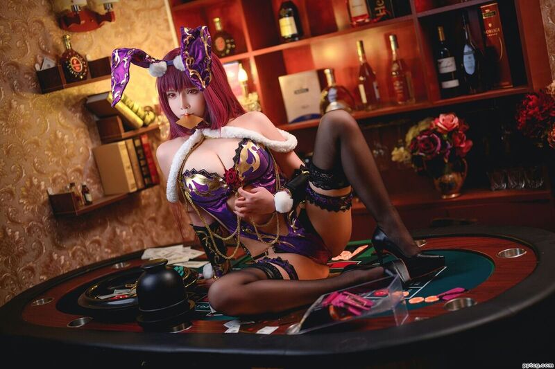 抱走莫子AA 斯卡哈兔女郎-奈奈COS 抱走莫子AA 斯卡哈兔女郎