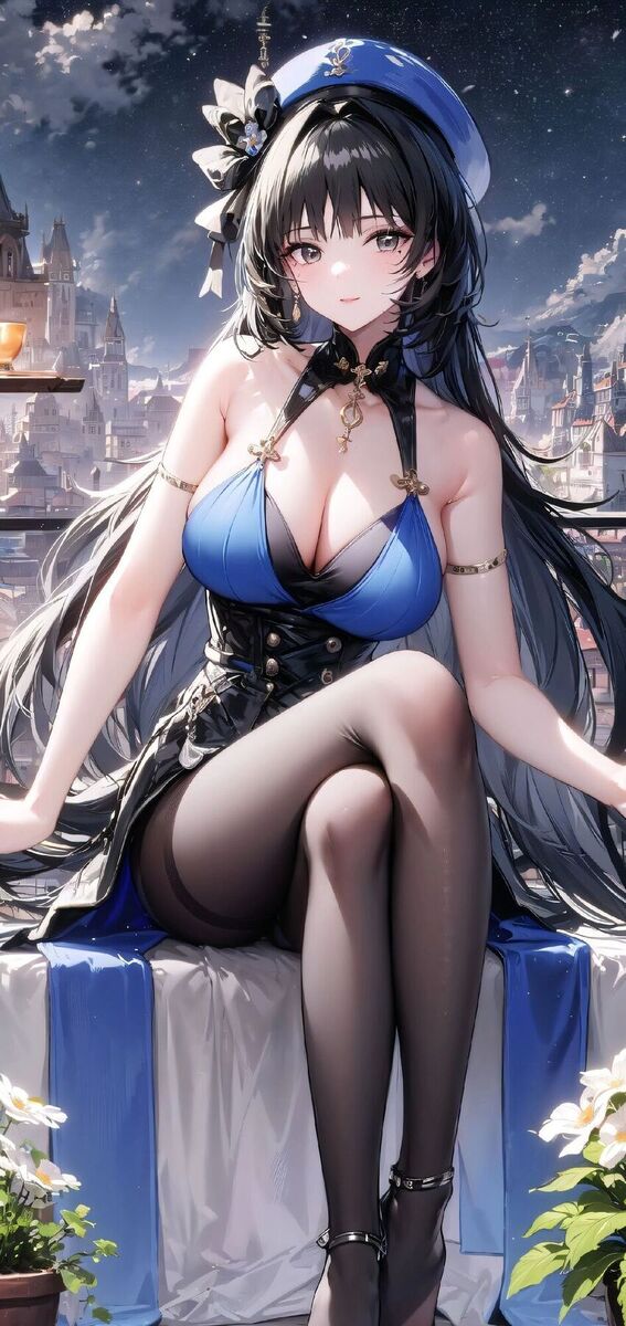 #手机墙纸 #二次元美图 #高清图片 鸣潮#清纯甜美