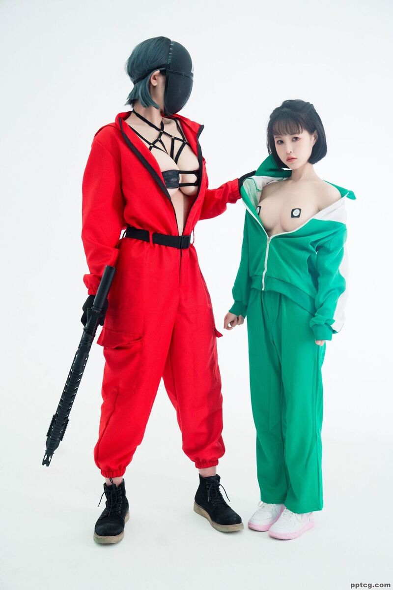 晕崽 碰糖游戏-奈奈COS 晕崽 碰糖游戏