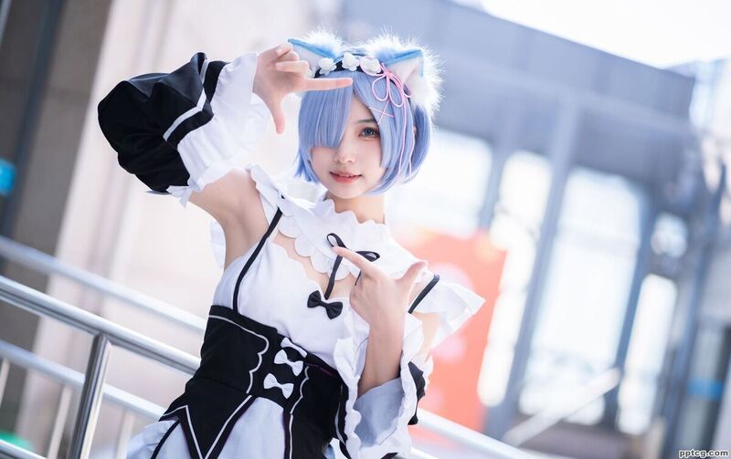 橙喵 蕾姆-奈奈COS 橙喵 蕾姆