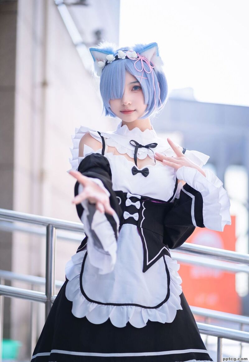 橙喵 蕾姆-奈奈COS 橙喵 蕾姆