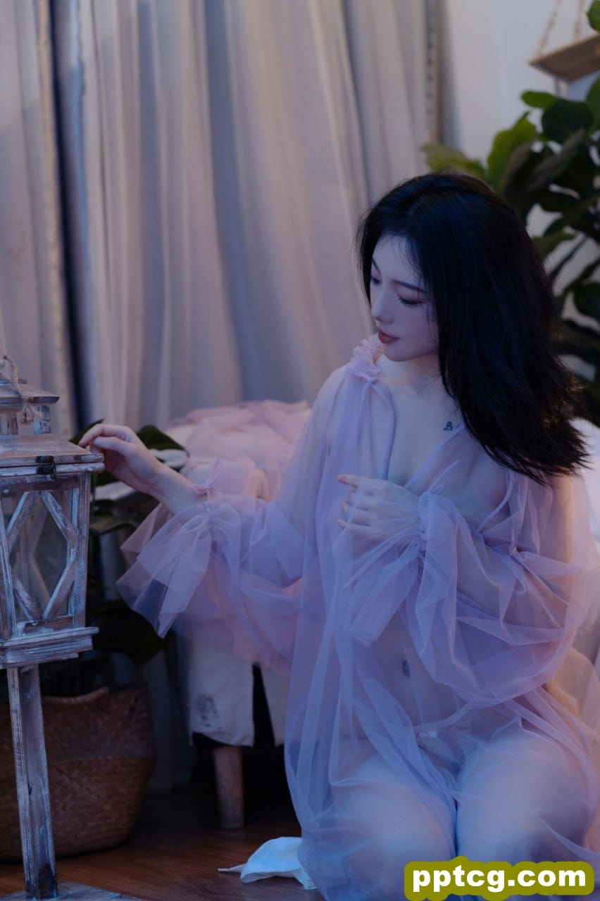 桃良阿宅 紫纱裙-奈奈COS 桃良阿宅 紫纱裙