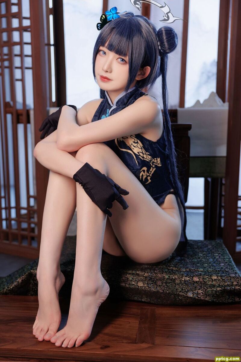 封疆疆 碧蓝档案 妃咲 COS写真图集-皮皮兔动漫