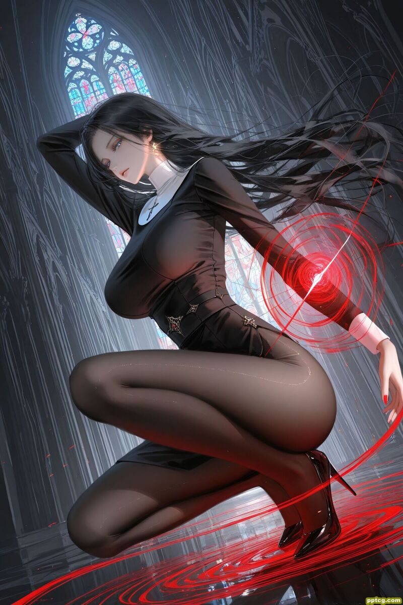 修女 二次元 动漫美图 御姐-皮皮兔动漫