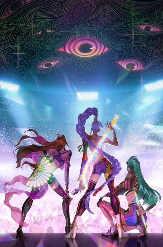 动画《韩流:恶魔猎人》先导预告公开 韩流女团题材-皮皮兔动漫