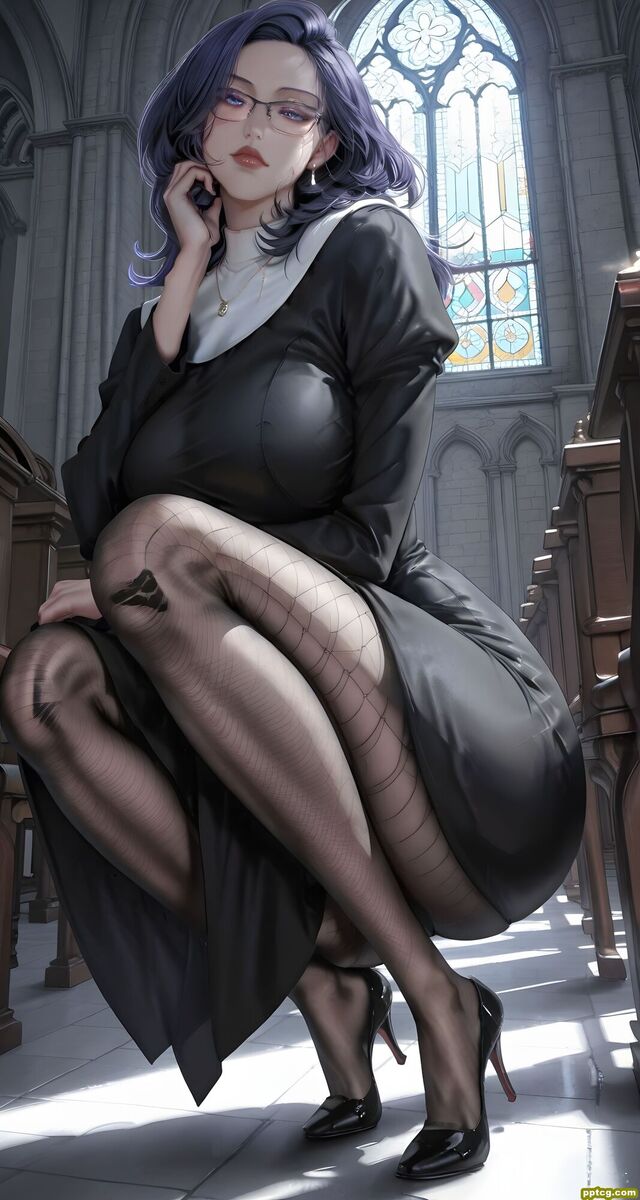 金美庭 美丽新世界 二次元 韩漫 御姐 组长配修女穿搭