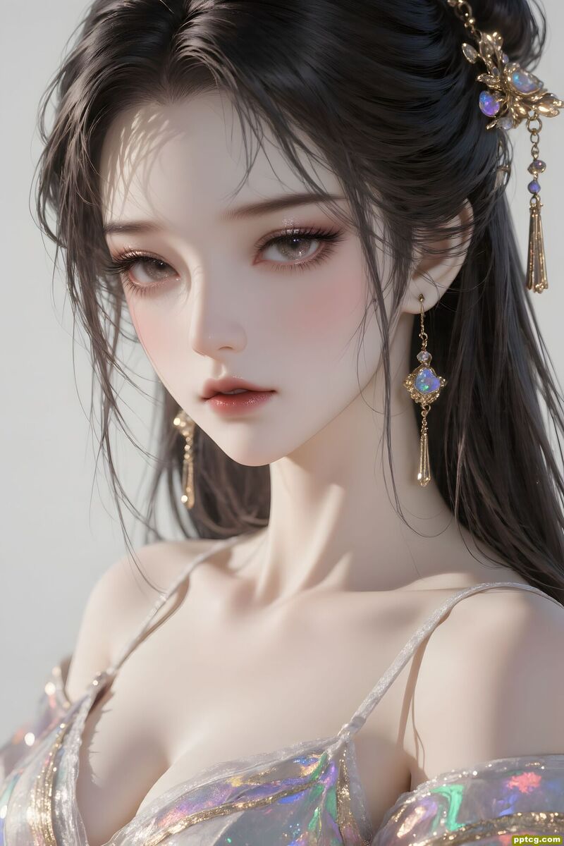 【9P】古风 国风 手机壁纸 唯美 人物特写 美女-皮皮兔动漫