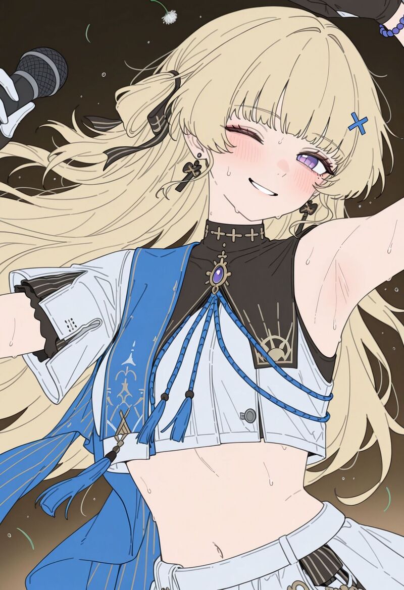 二次元ai 鸣潮 ai绘画 菲比