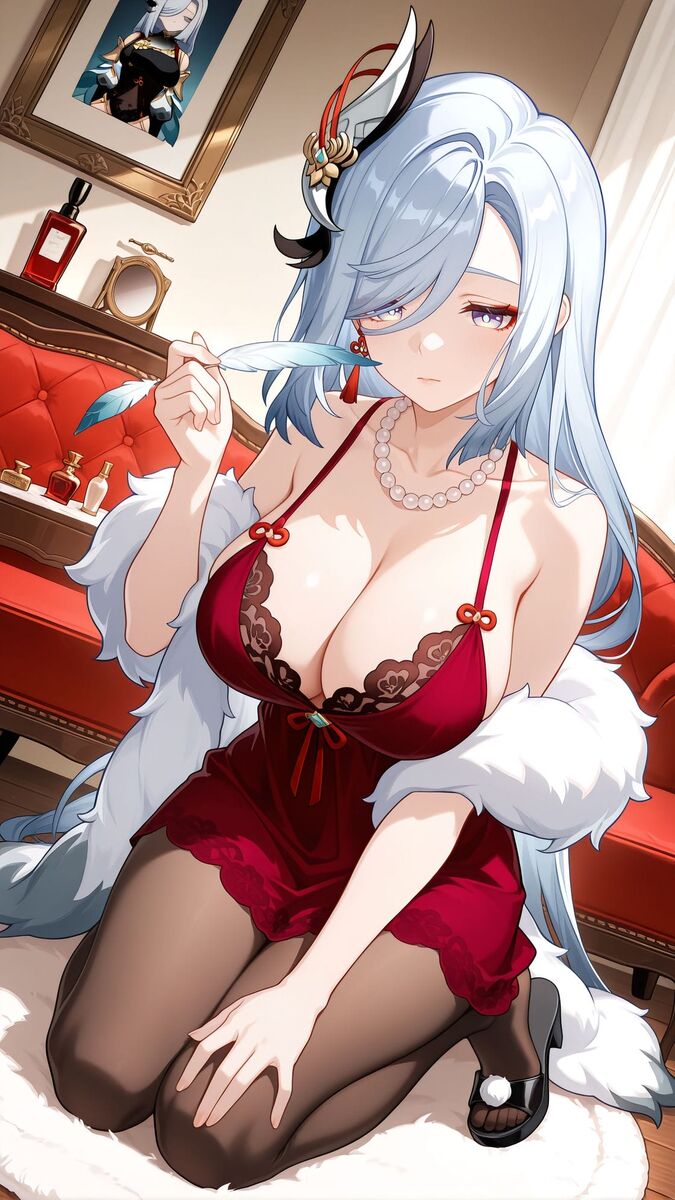 二次元游戏 原神 申鹤美图壁纸