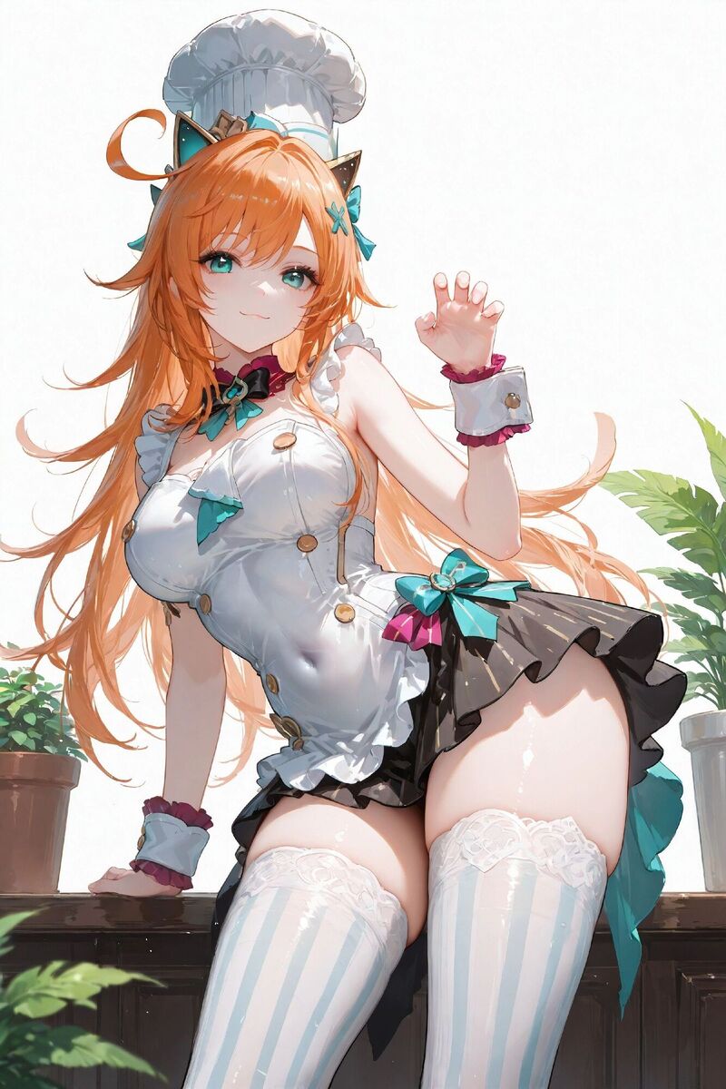 二次元少女美图 原神 爱可菲-皮皮兔动漫