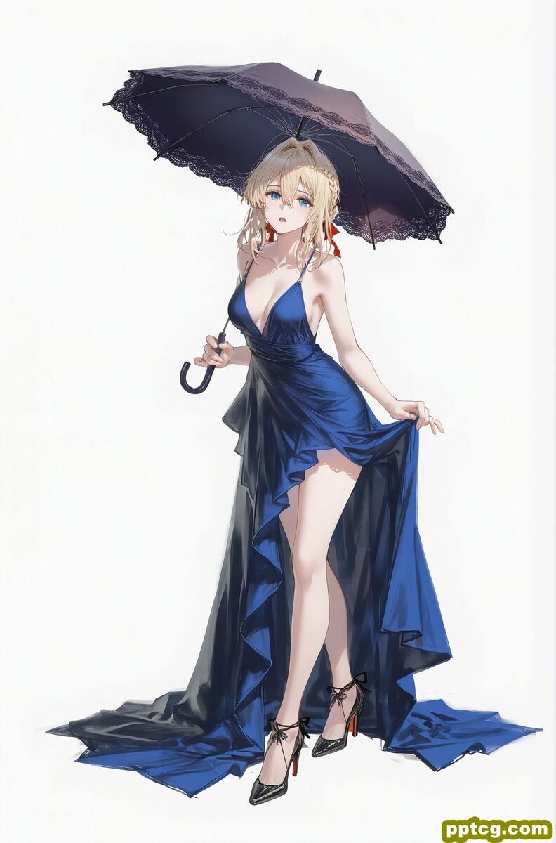 换装薇尔莉特 好看 紫罗兰永恒花园 立绘 二次元少女 AI绘画