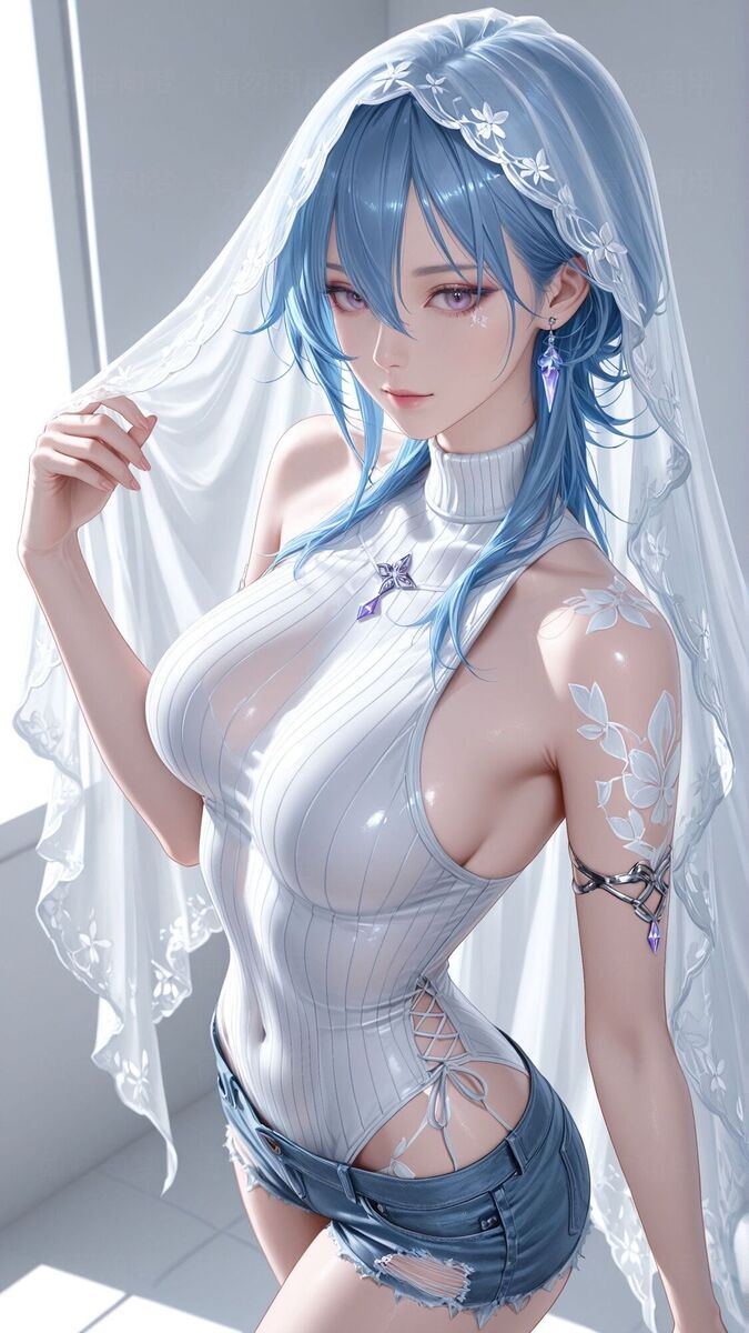 鸣潮 少女 剑 二次元壁纸 同人-皮皮兔动漫
