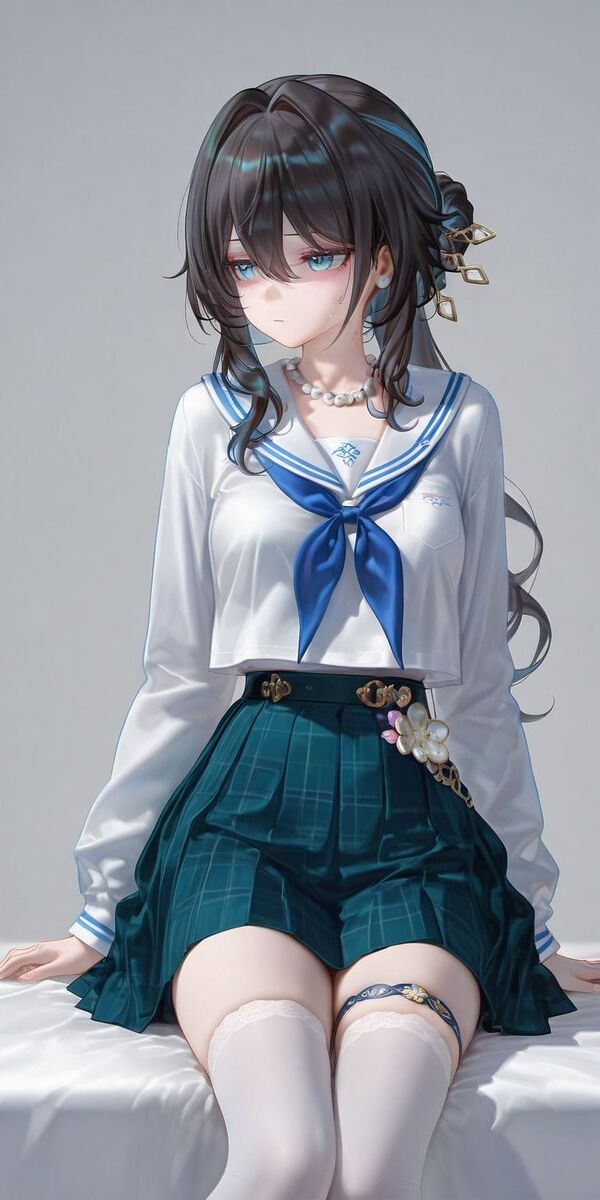 崩坏星穹铁道 Jk水手服喜欢吗？二次元 知更鸟 阮梅 赛飞儿 游戏壁纸-皮皮兔动漫