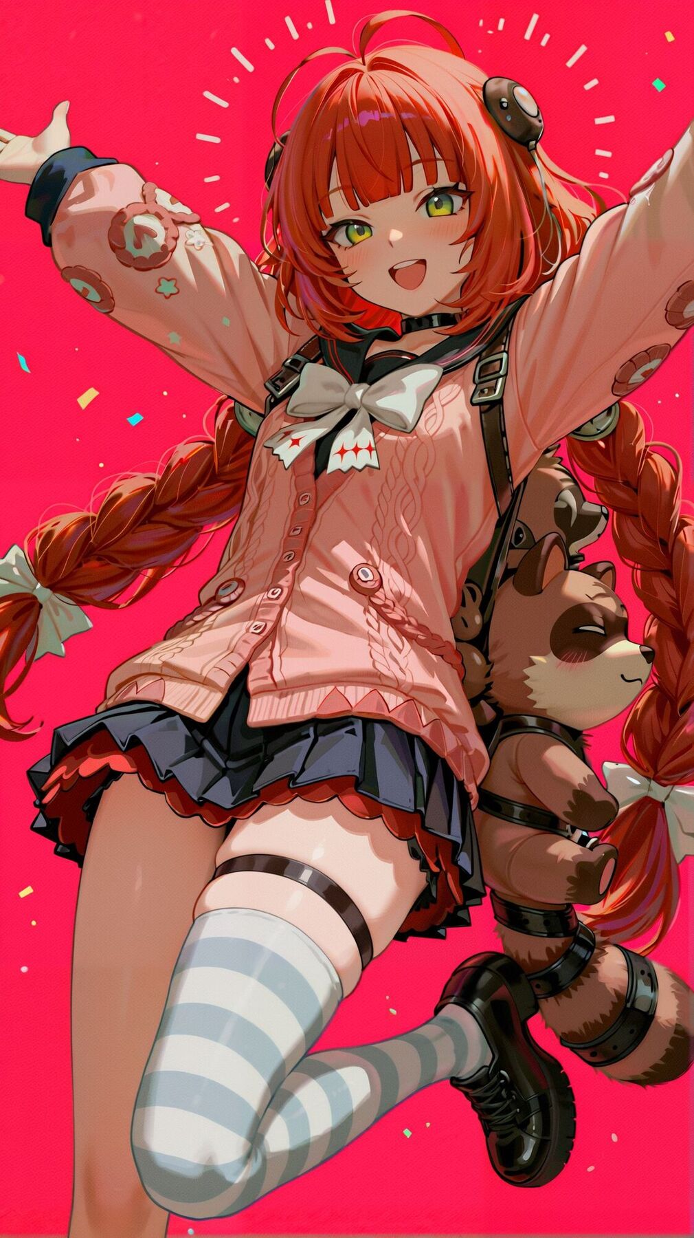 浮波柚叶精美壁纸 二次元游戏绝区零少女壁纸
