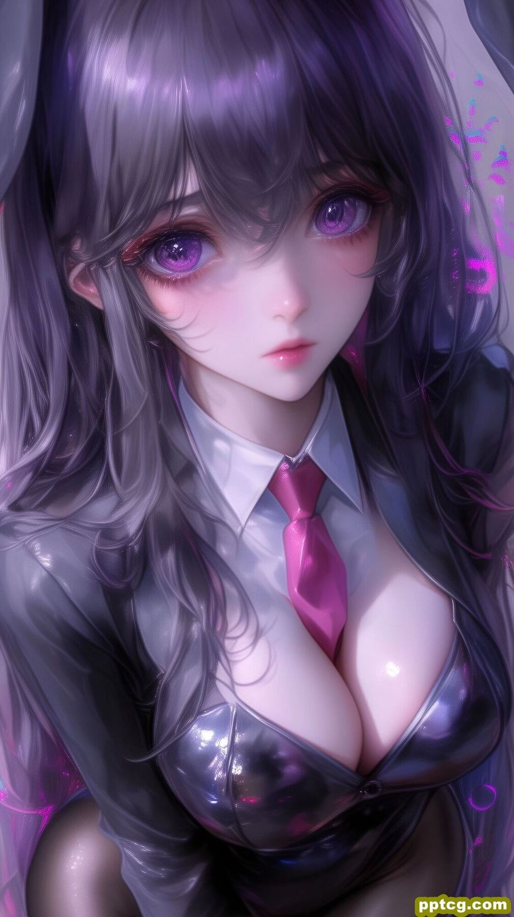 二次元 樱岛麻衣 高清壁纸 兔女郎 御姐 丝袜黑丝-皮皮兔动漫