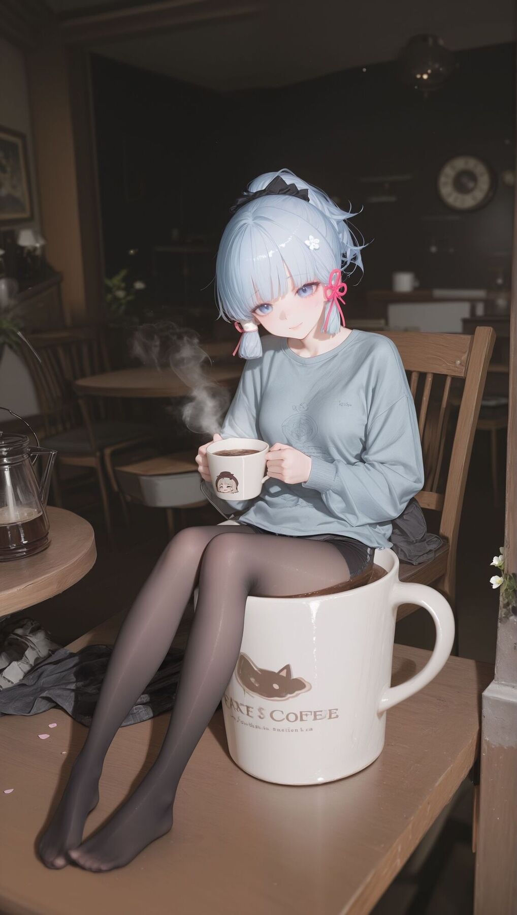 原神壁纸 绫华 二次元少女 二次元壁纸
