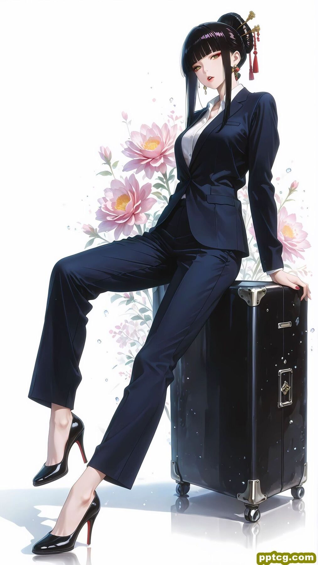 千手丸职业装 同人 死神bleach 御姐 二次元美女图集