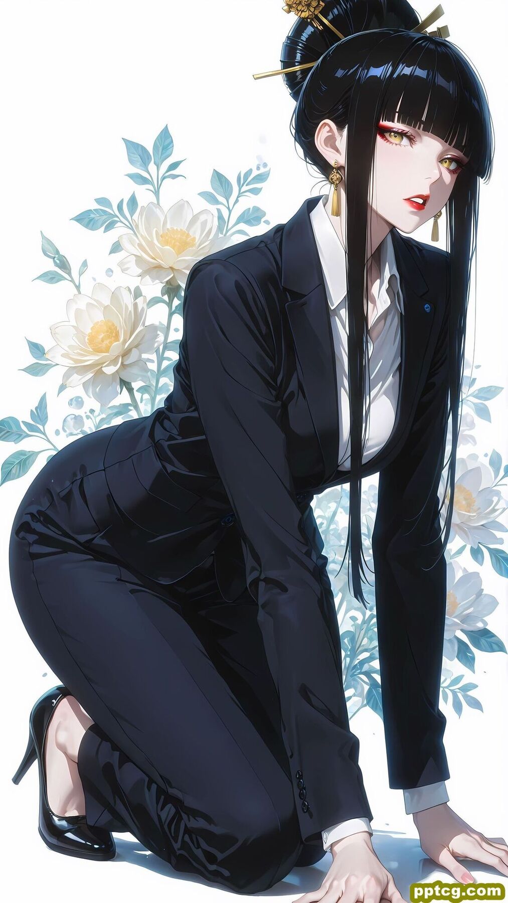 千手丸职业装 同人 死神bleach 御姐 二次元美女图集