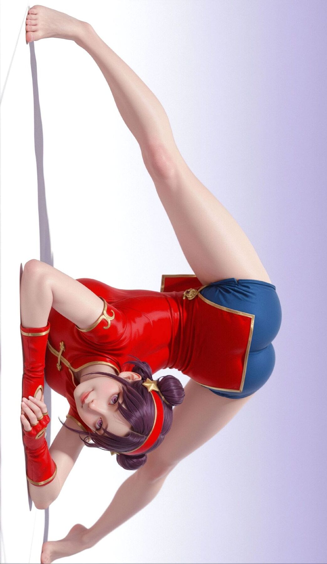 麻宫雅典娜 视觉冲击 性感女神 拳皇 手机壁纸