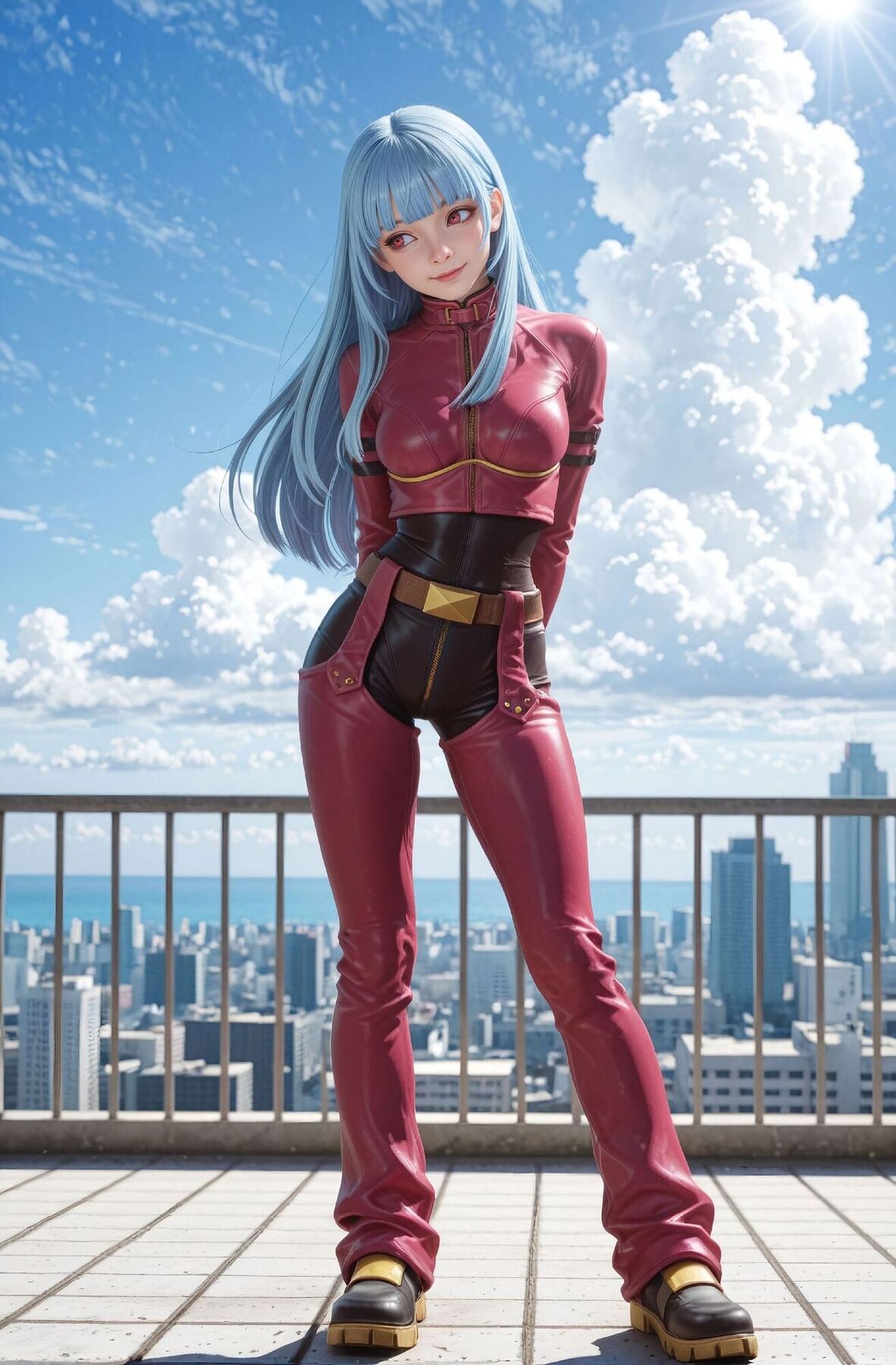 冰女库拉 拳皇2002 二次元少女壁纸 游戏-皮皮兔动漫
