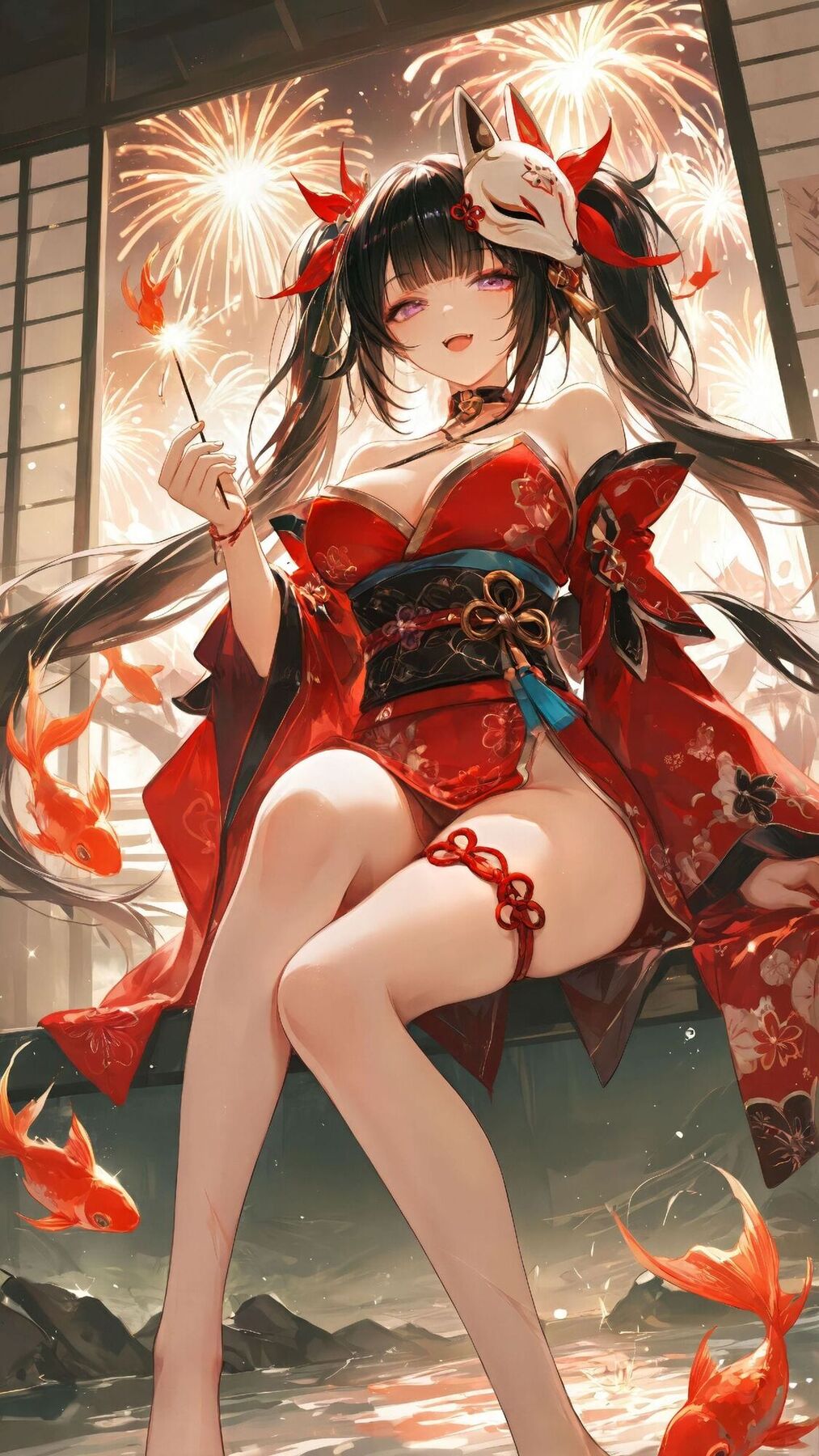 崩坏星穹铁道花火 手机壁纸 美腿