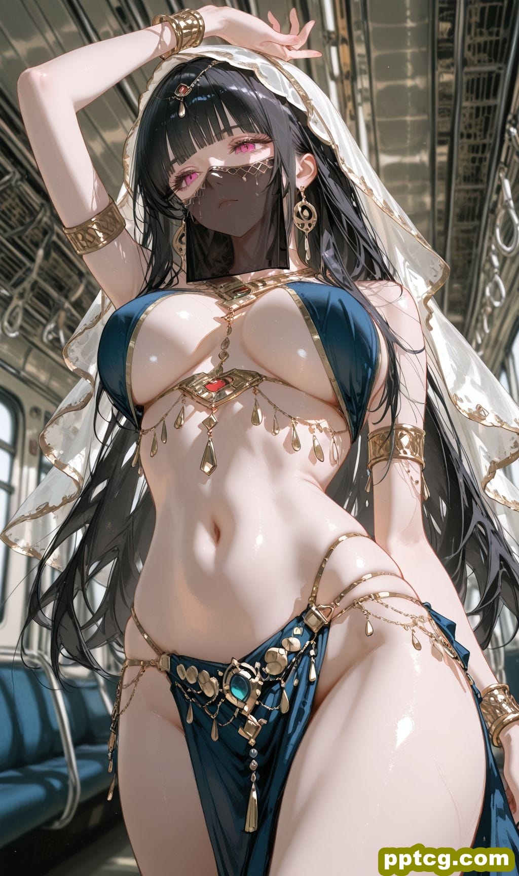 异域风情 舞女 古风 ai绘画 二次元壁纸 手机锁屏背景