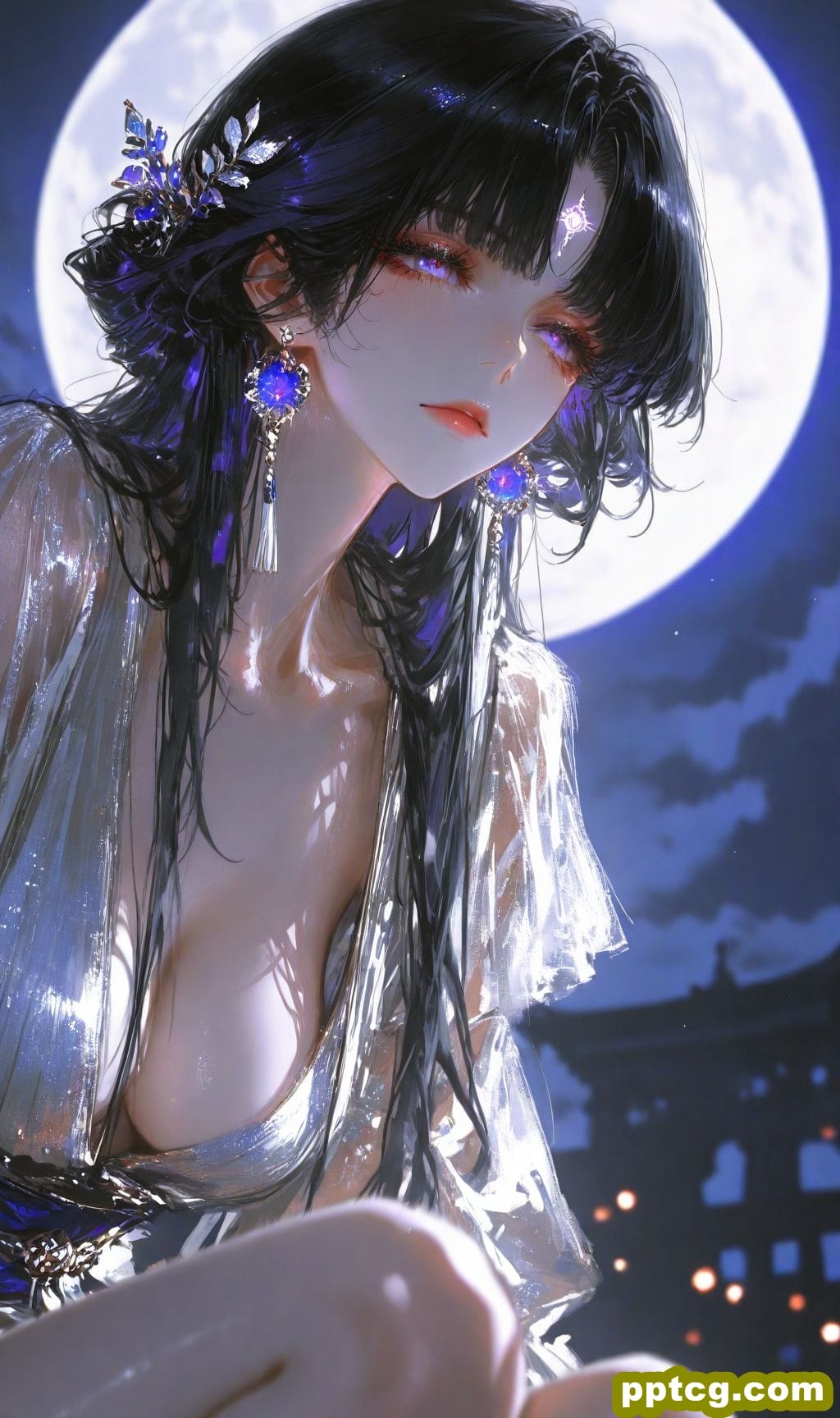 异域风情 舞女 古风 ai绘画 二次元壁纸 手机锁屏背景-皮皮兔动漫