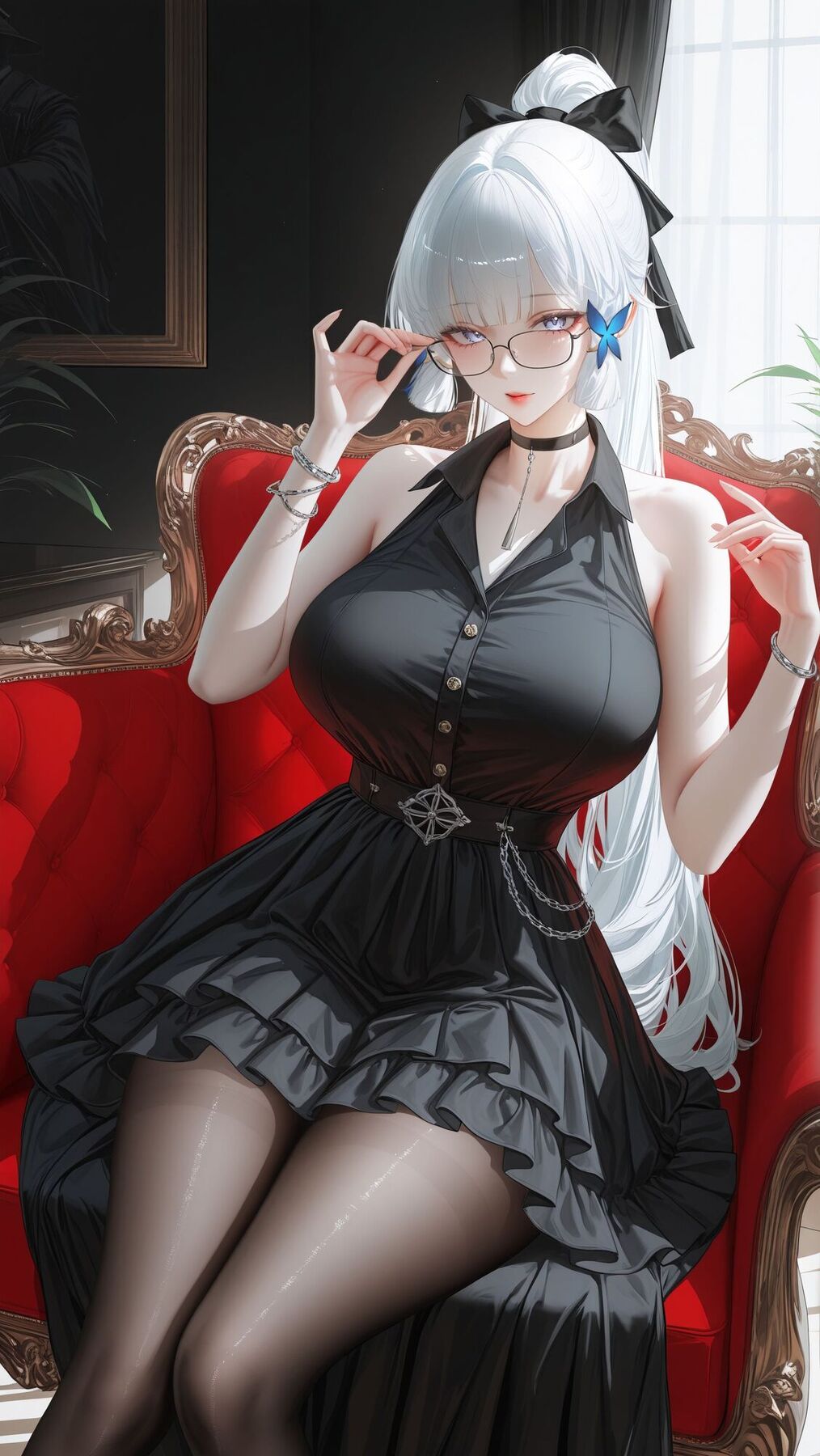 二次元游戏美女角色 神里绫华 原神壁纸-皮皮兔动漫