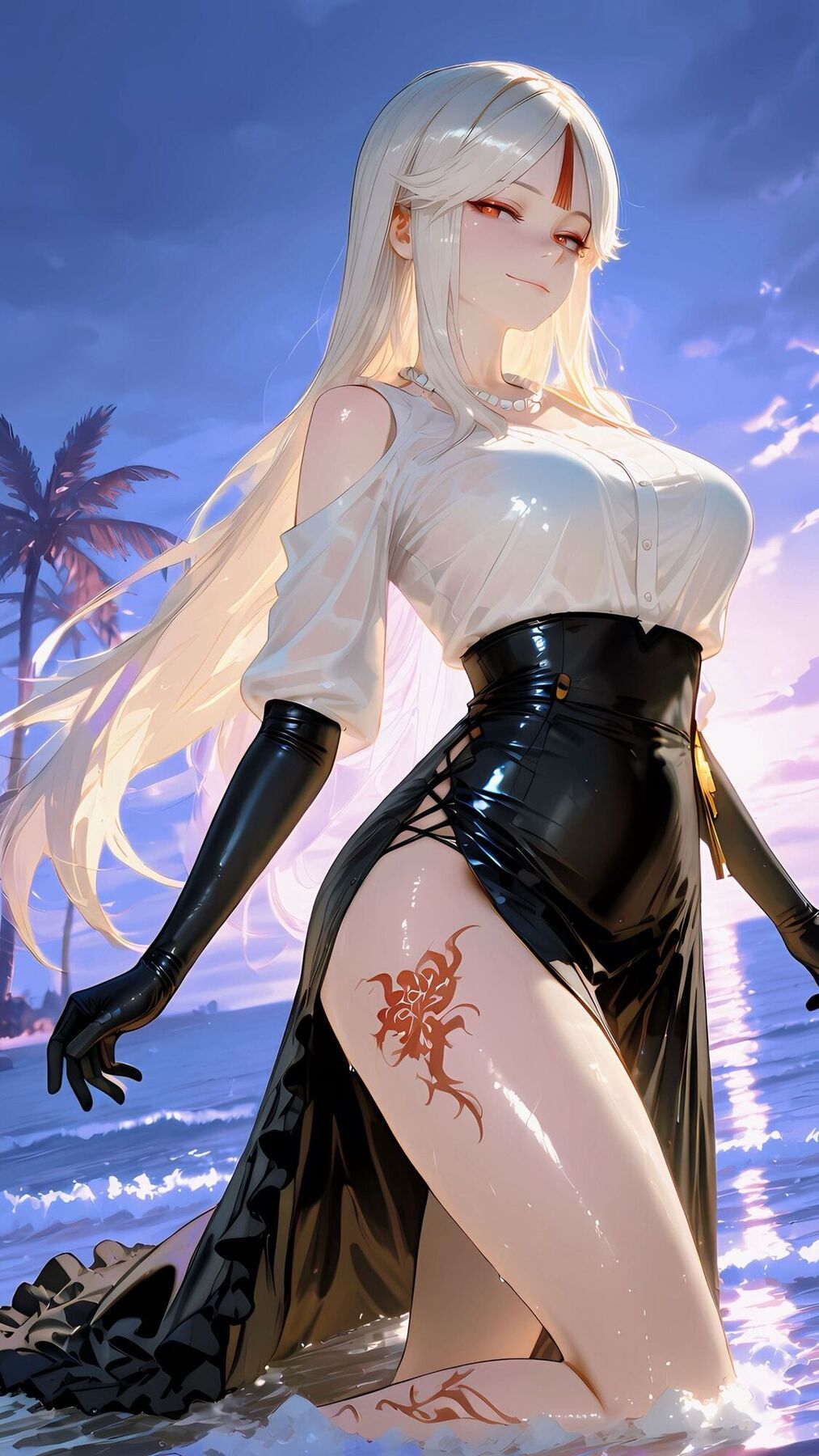 凝光 二次元游戏原神角色美女御姐-皮皮兔动漫