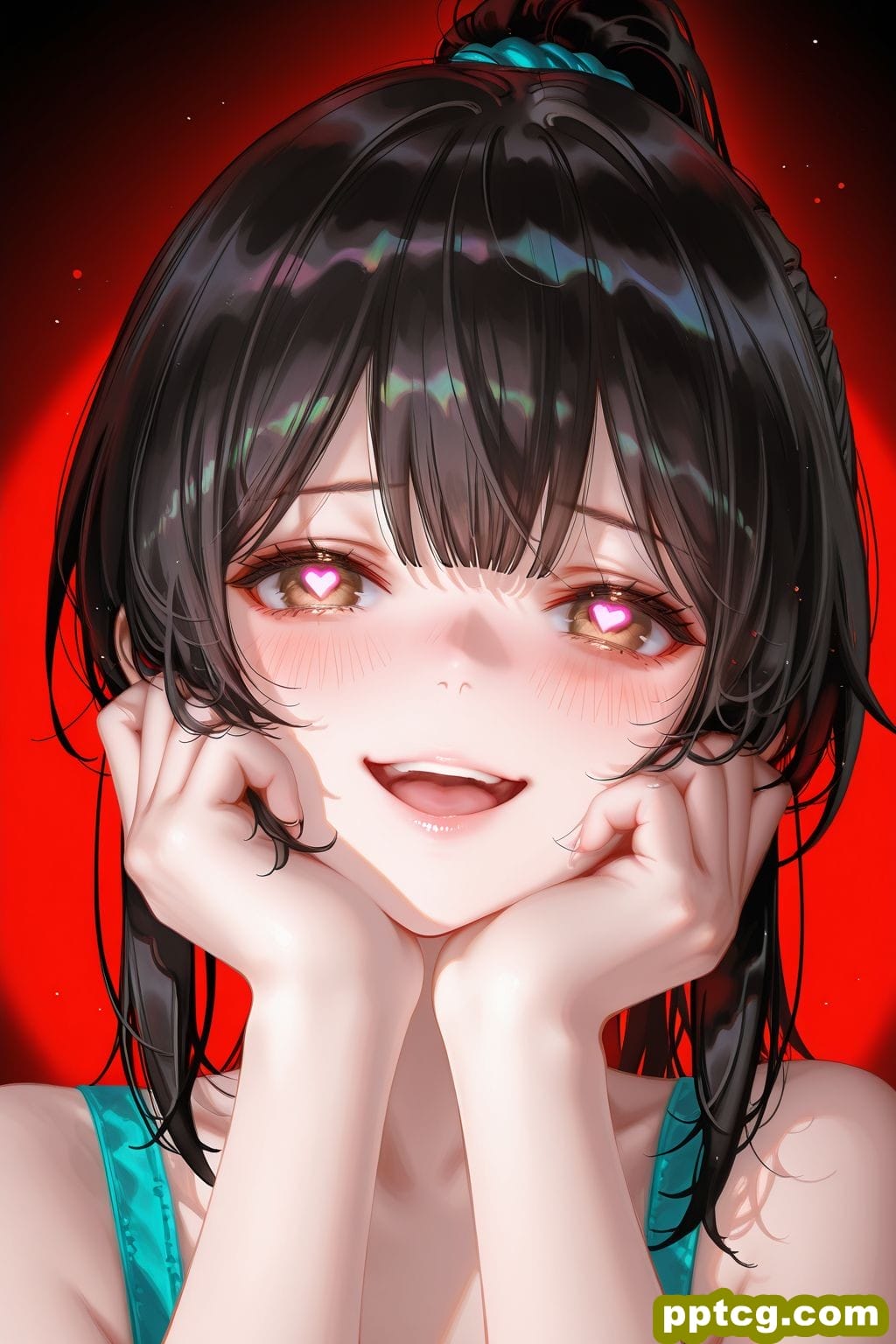 二次元女孩 近脸病娇可爱 手机壁纸大全-皮皮兔动漫