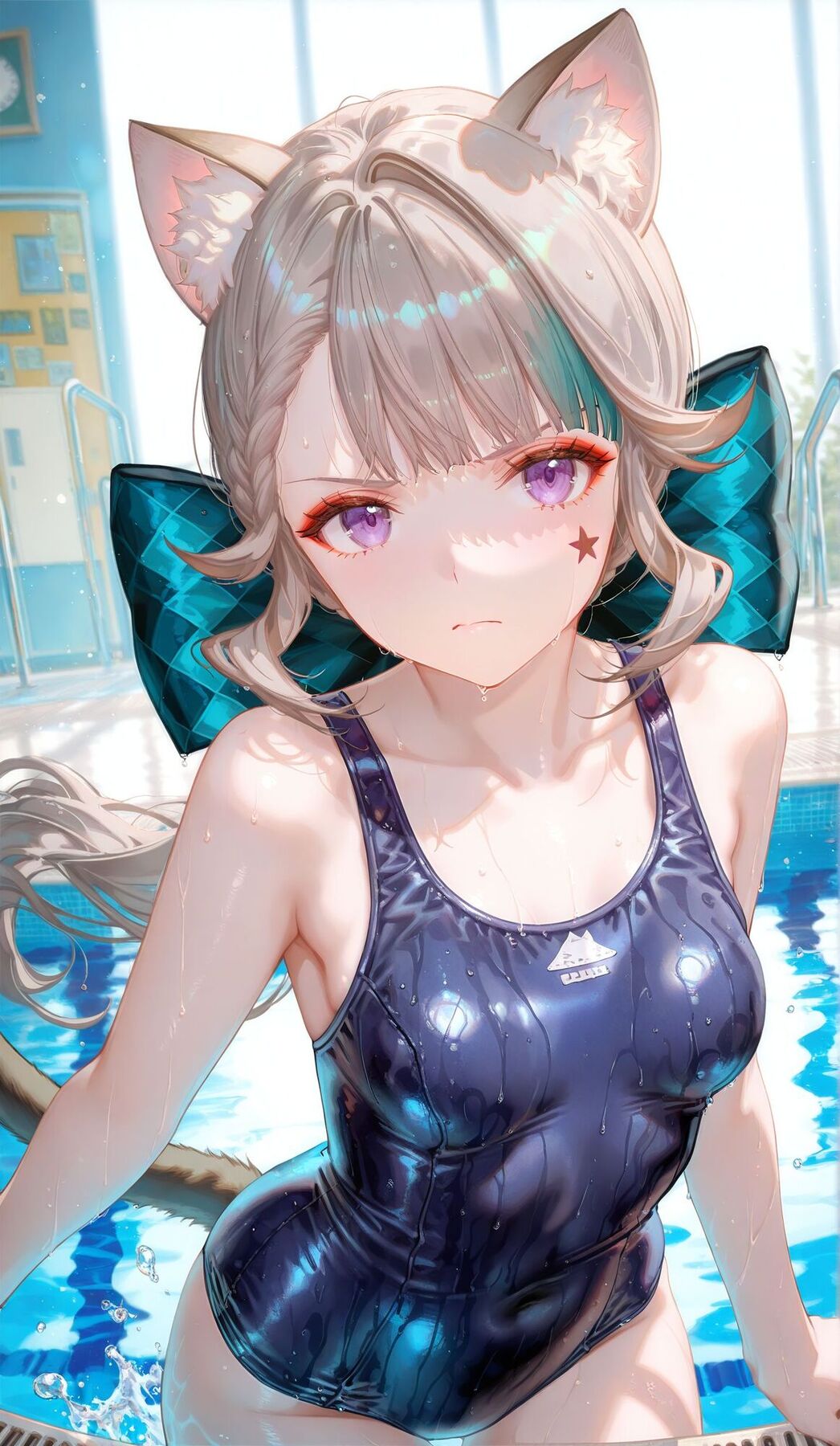 琳妮特死库水泳装 原神ai二次元少女-皮皮兔动漫