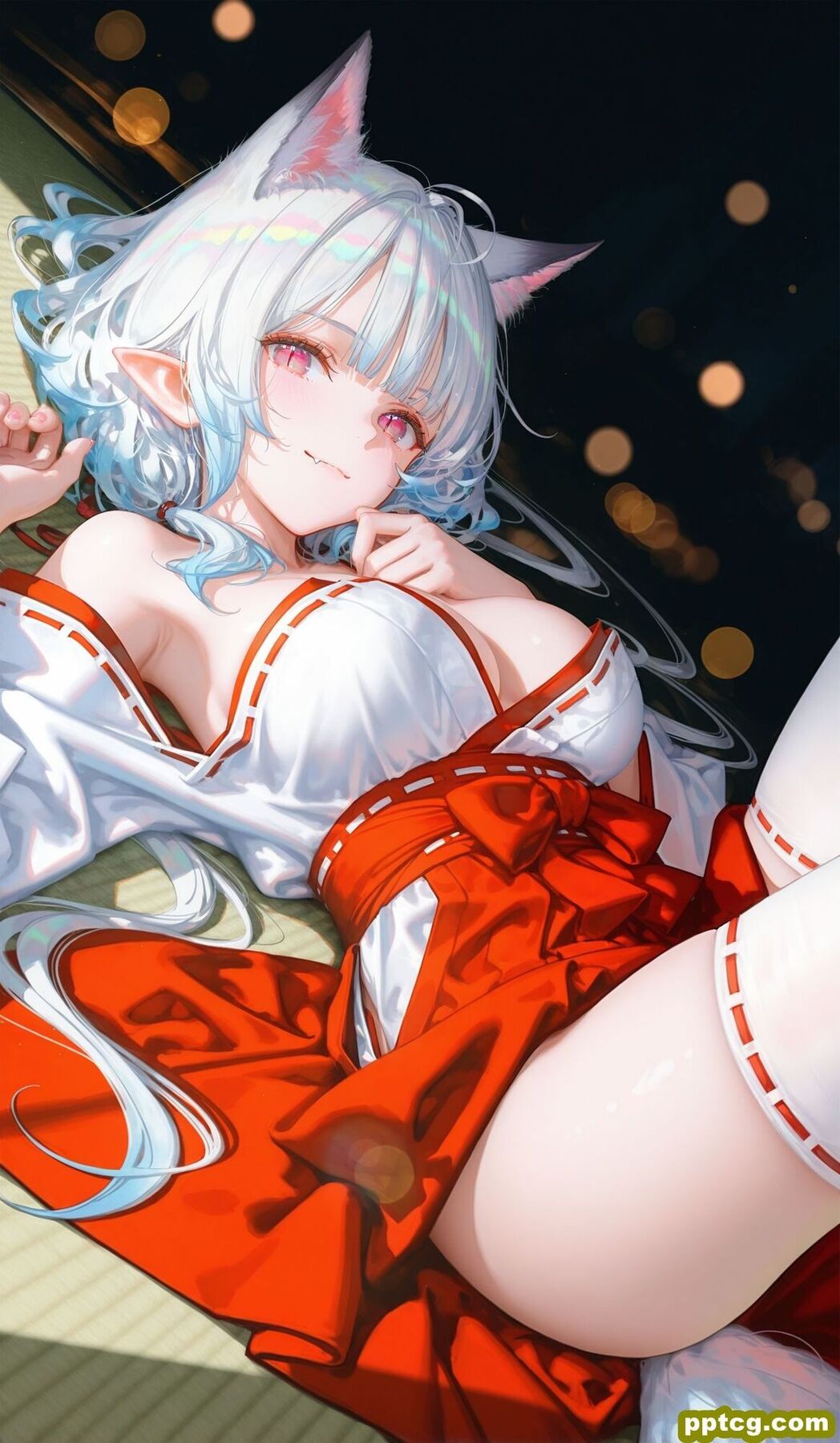 会有喜欢狐娘的嘛？ai创作 ai生成 二次元