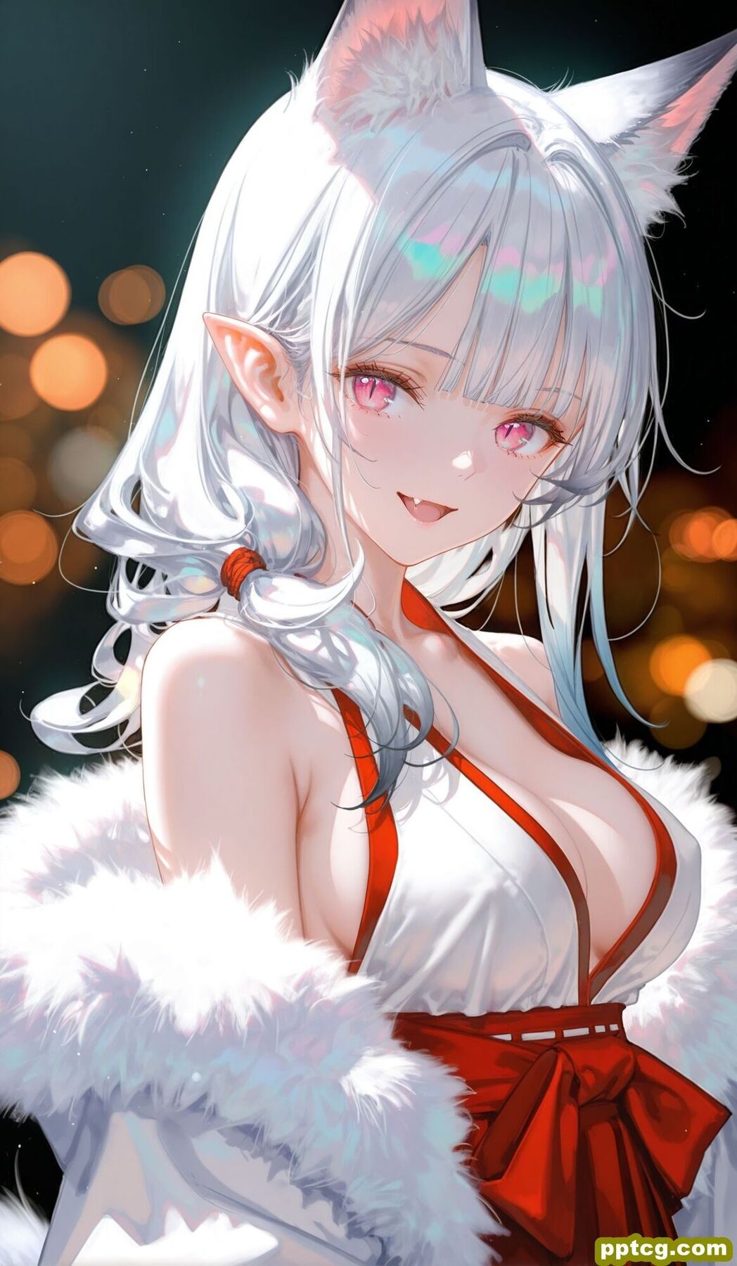 会有喜欢狐娘的嘛？ai创作 ai生成 二次元
