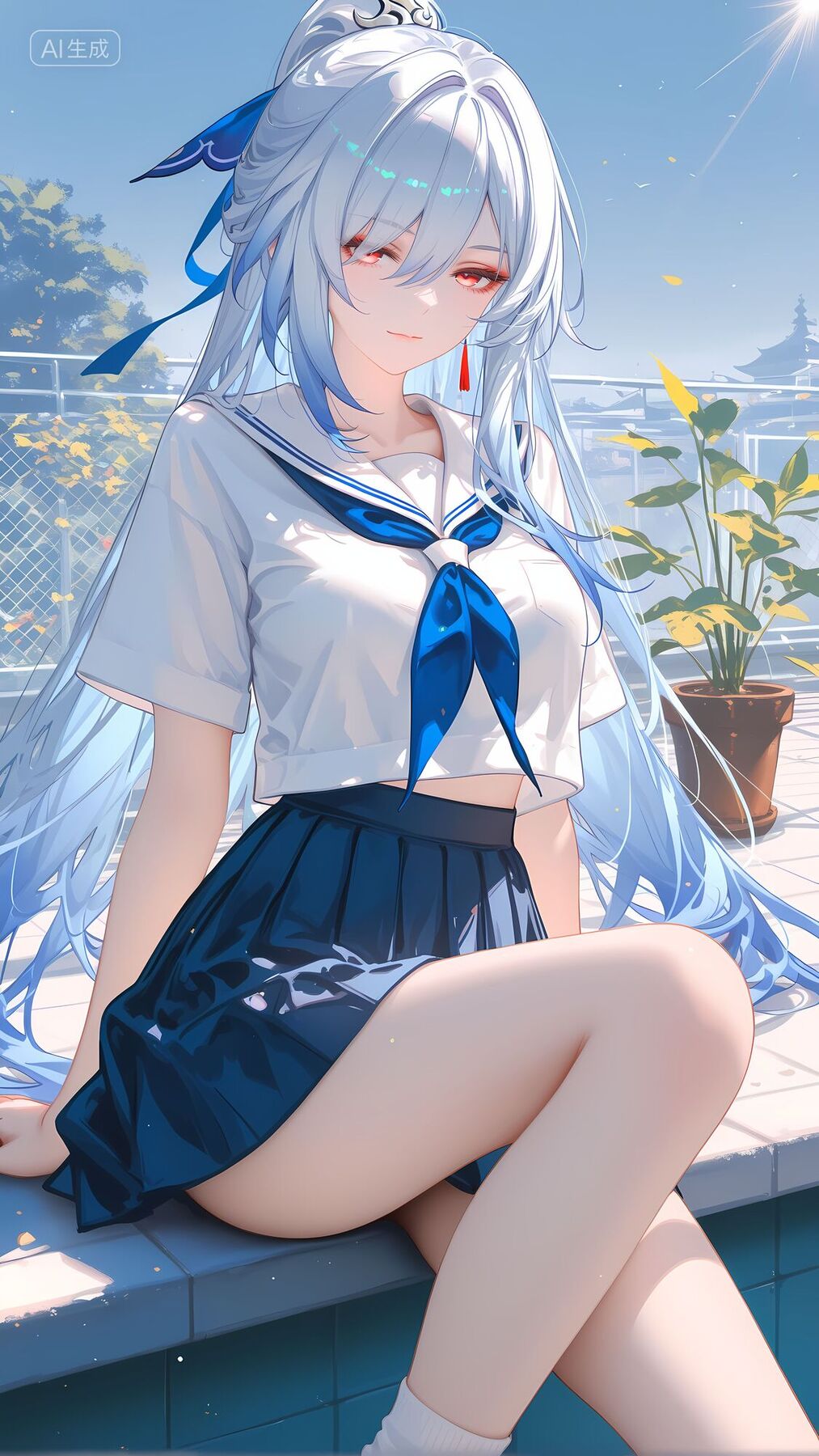 崩坏星穹铁道 镜流 游戏美女角色礼服