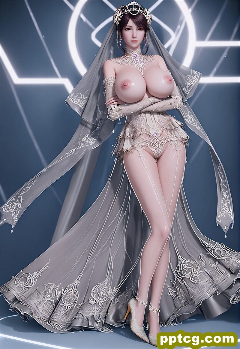 [AI艺术第3210期] [吞噬星空] [徐欣 · 系列三十七] 巨乳婚纱涩涩 [310P]