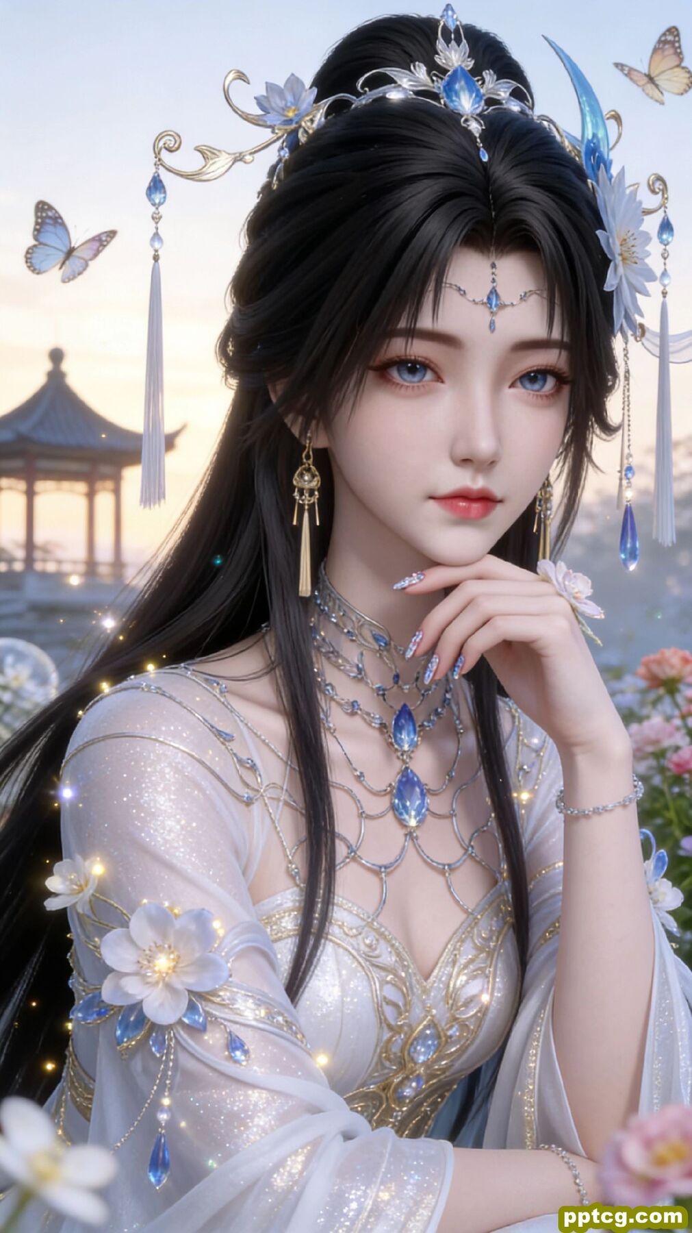国漫女神壁纸 动漫美女图片 超高清手机美图